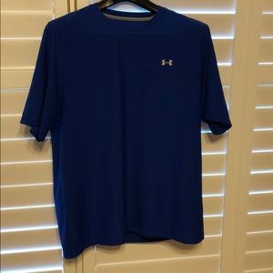 Men’s dark royal blue under armor shirt